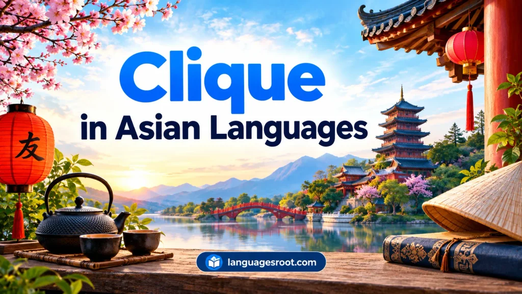 Clique in Asian Languages