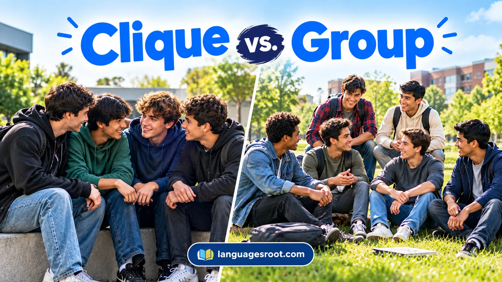 Clique vs. Group