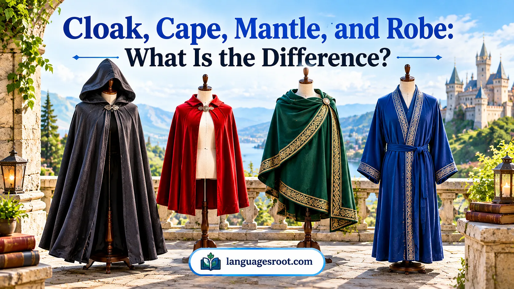Cloak, Cape, Mantle, and Robe: What Is the Difference?