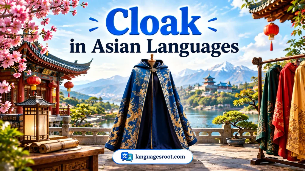 Cloak in Asian Languages