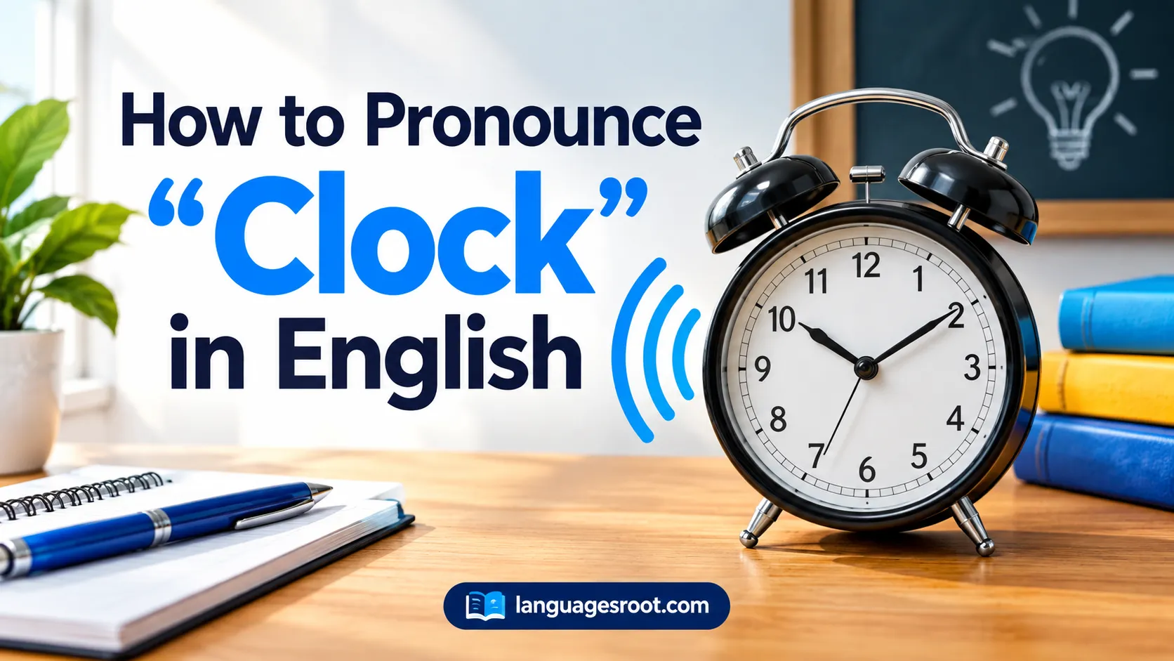 How to Pronounce “Clock” in English
