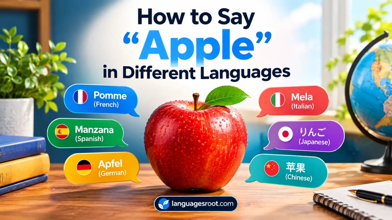 How to Say “Apple” in Different Languages