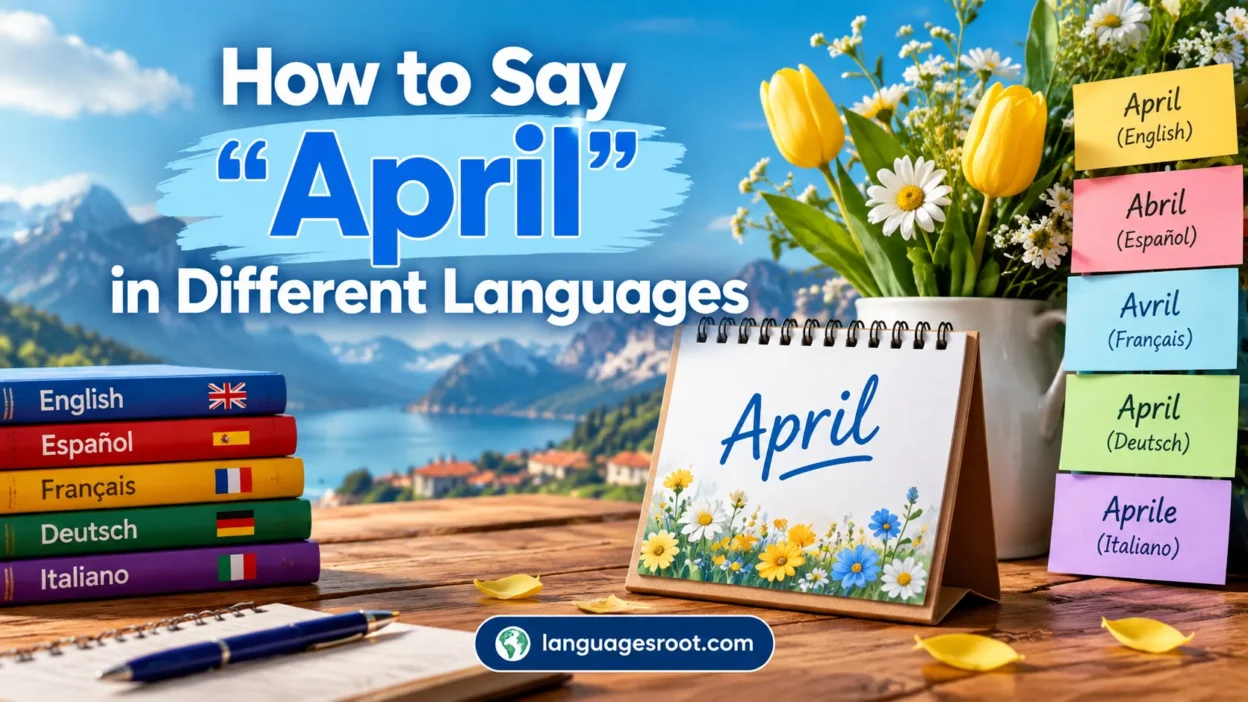 How to Say “April” in Different Languages