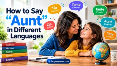 How to Say “Aunt” in Different Languages
