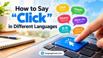 How to Say “Click” in Different Languages