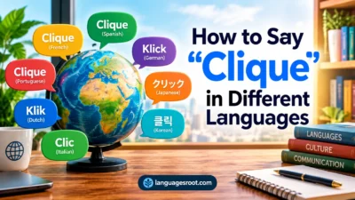 How to Say “Clique” in Different Languages