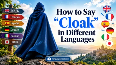 How to Say “Cloak” in Different Languages