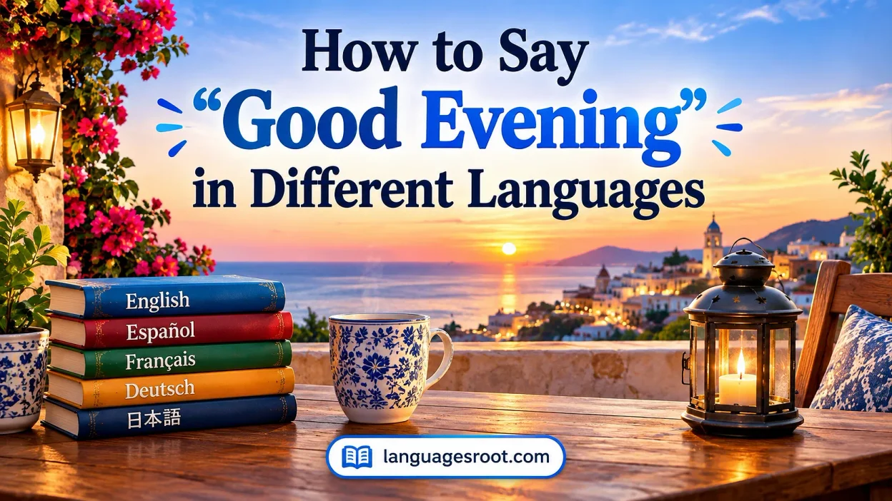 How to Say “Good Evening” in Different Languages