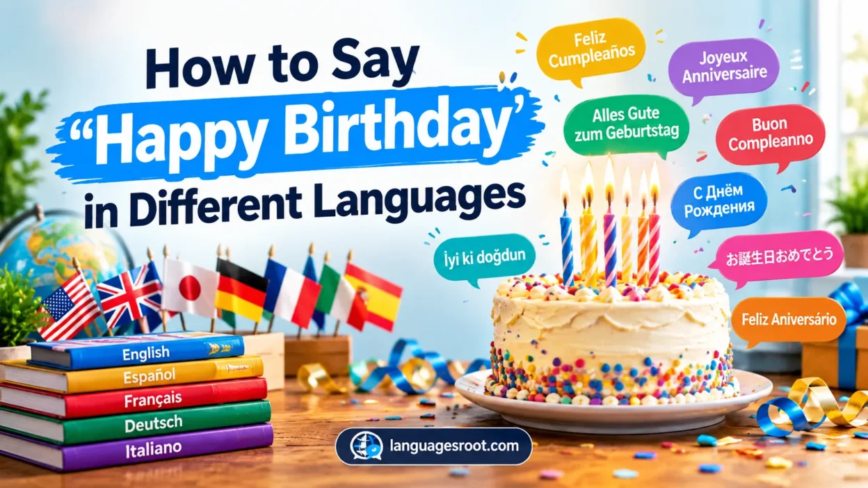 How to Say “Happy Birthday” in Different Languages