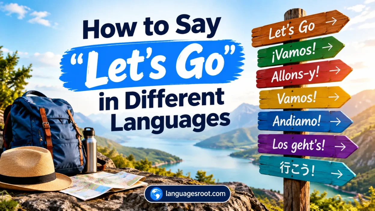 How to Say “Let’s Go” in Different Languages