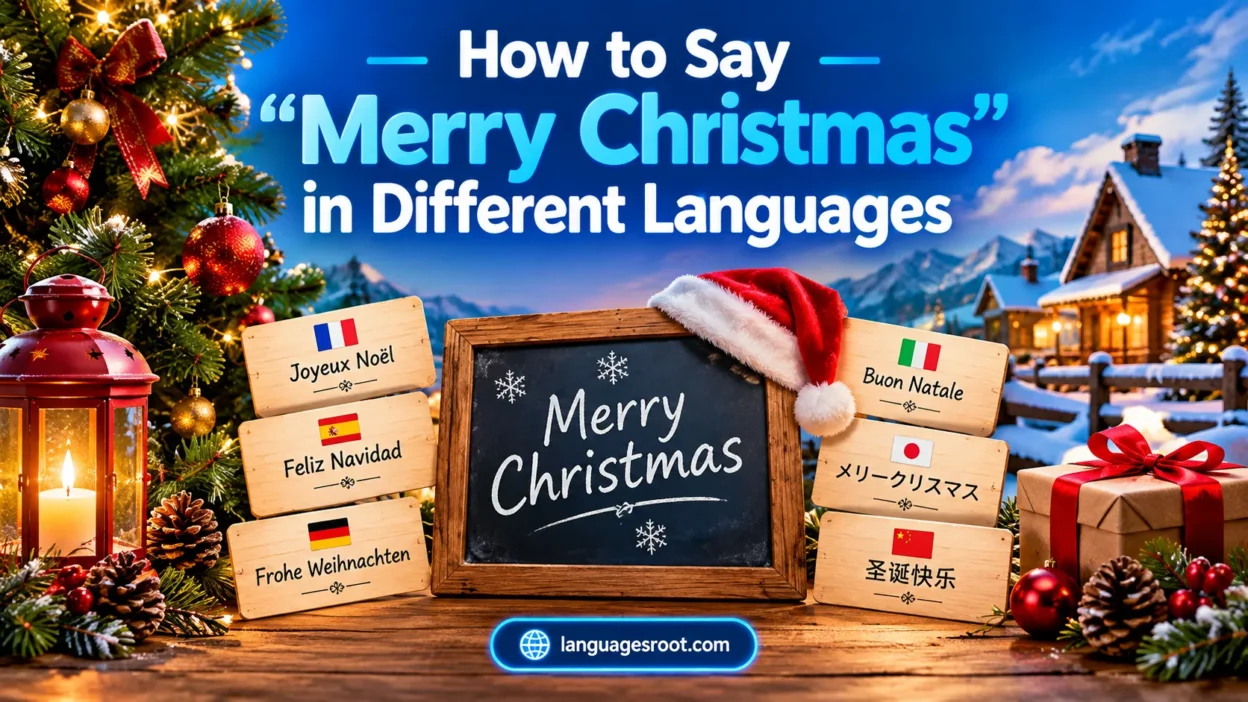 How to Say Merry Christmas in Different Languages