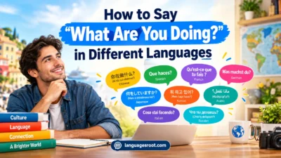 How to Say “What Are You Doing?” in Different Languages