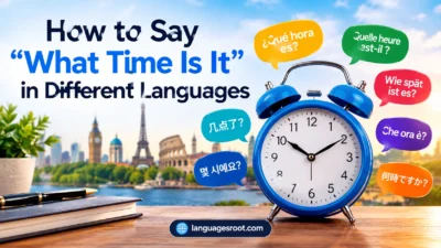 How to Say “What Time Is It” in Different Languages