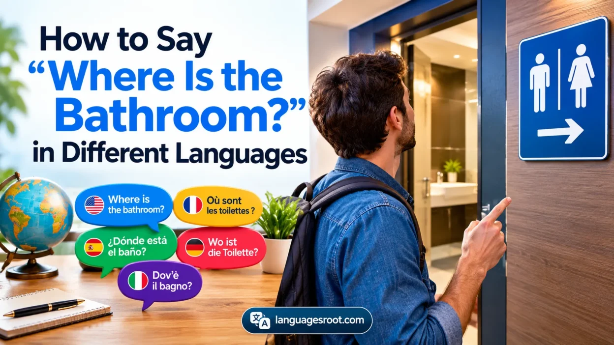 How to Say “Where Is the Bathroom?” in Different Languages