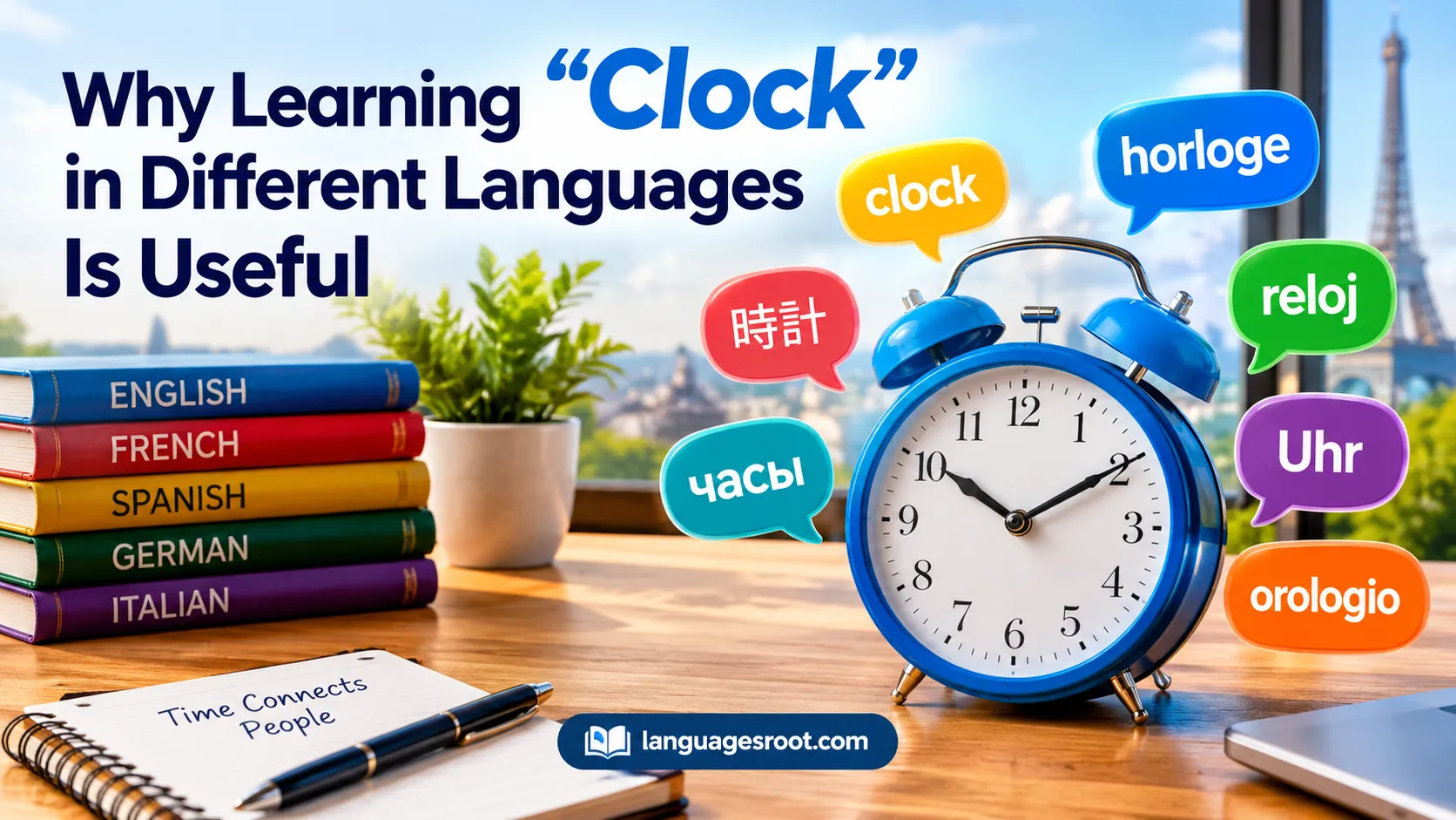 Why Learning “Clock” in Different Languages Is Useful