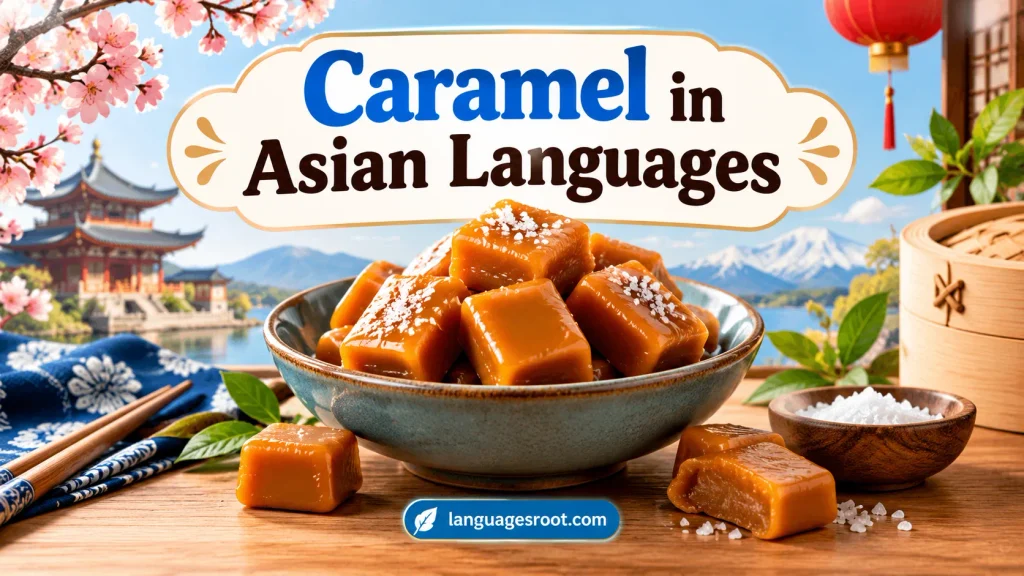 Caramel in Asian Languages