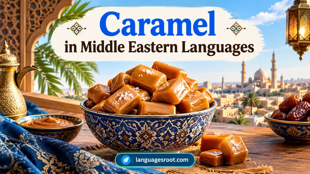 Caramel in Middle Eastern Languages