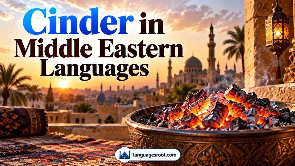 Cinder in Middle Eastern Languages