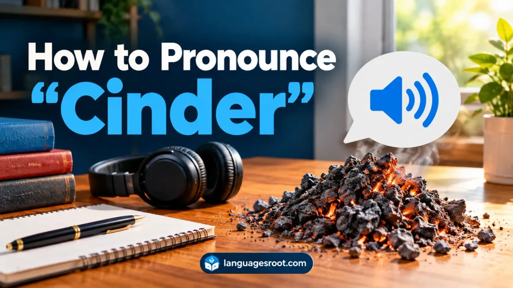 How to Pronounce “Cinder”