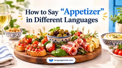 How to Say Appetizer in Different Languages