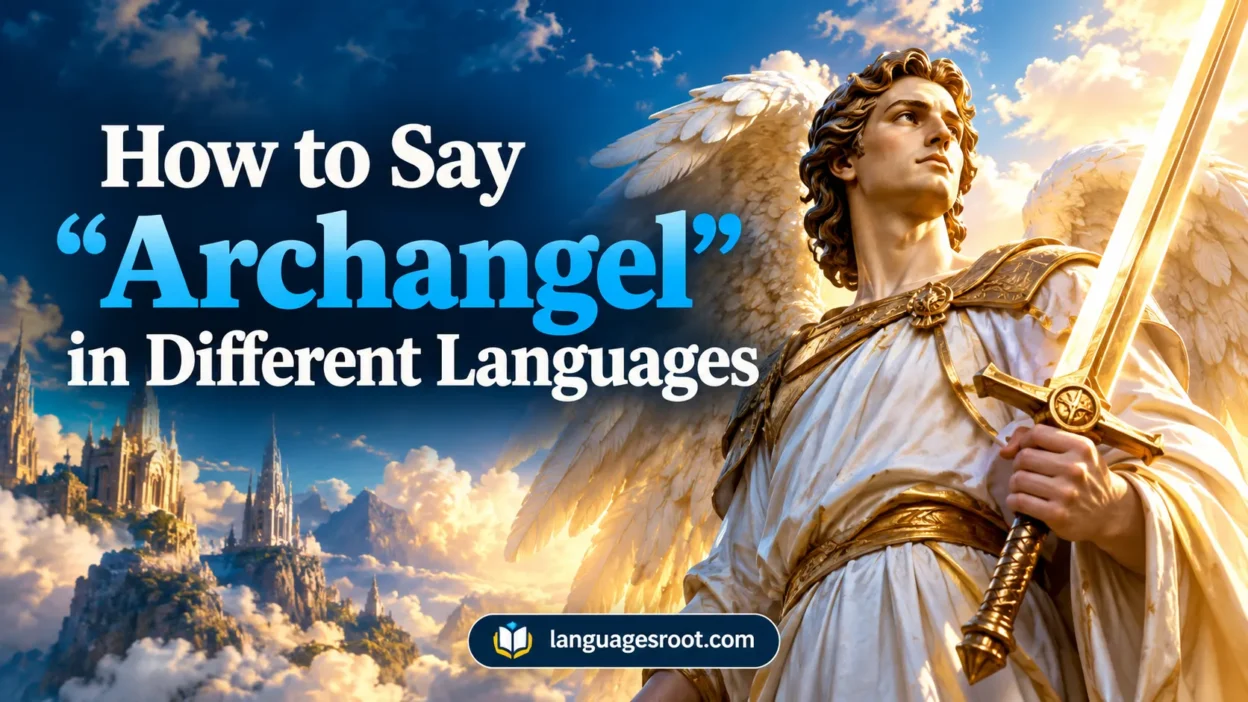 How to Say Archangel in Different Languages