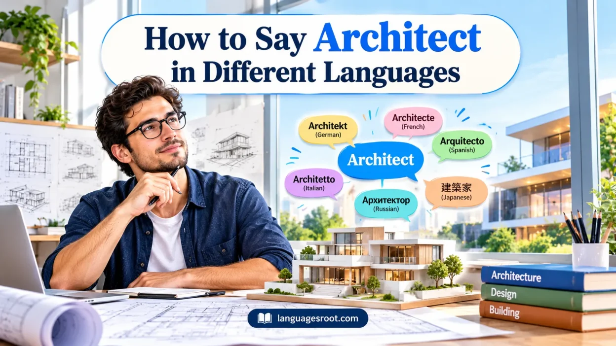 How to Say Architect in Different Languages