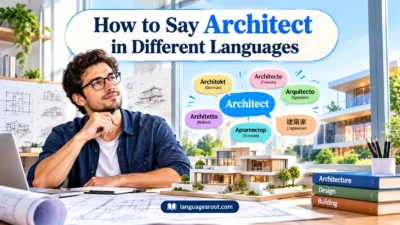 How to Say Architect in Different Languages