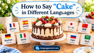 How to Say Cake in Different Languages