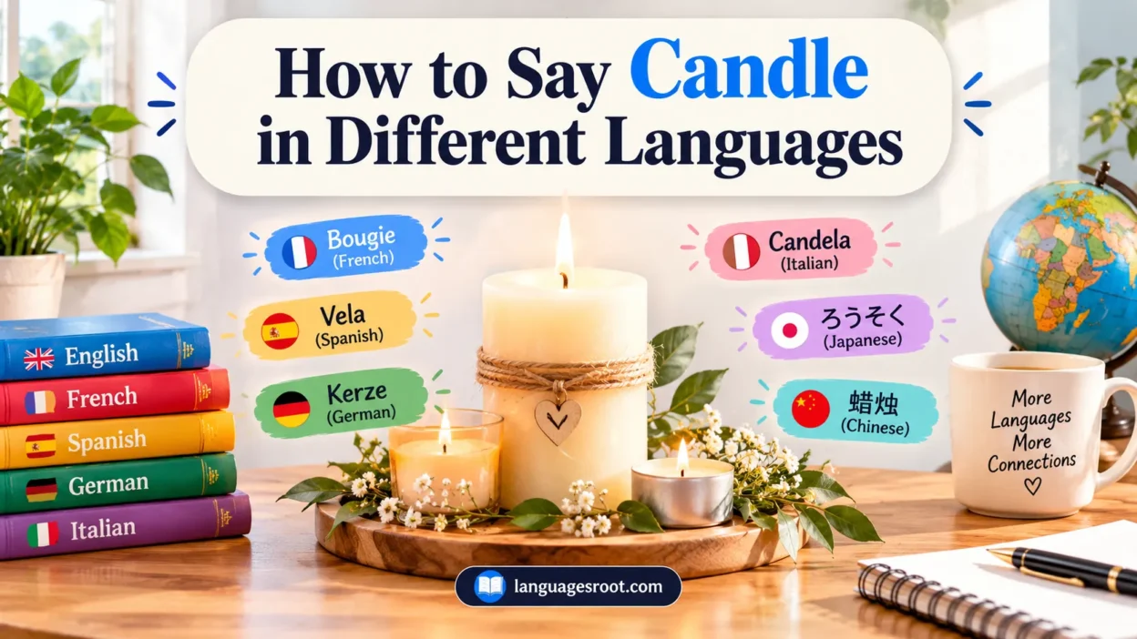 How to Say Candle in Different Languages