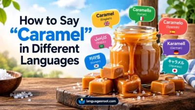 How to Say Caramel in Different Languages