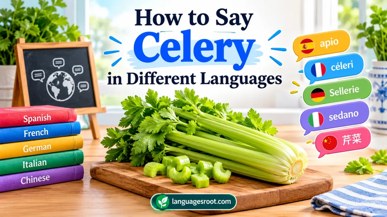 How to Say Celery in Different Languages