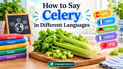 How to Say Celery in Different Languages