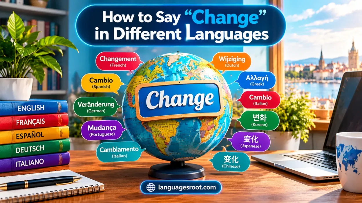How to Say Change in Different Languages