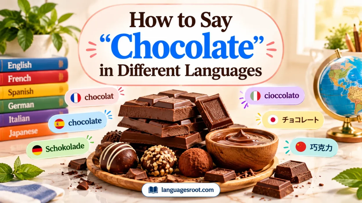 How to Say Chocolate in Different Languages