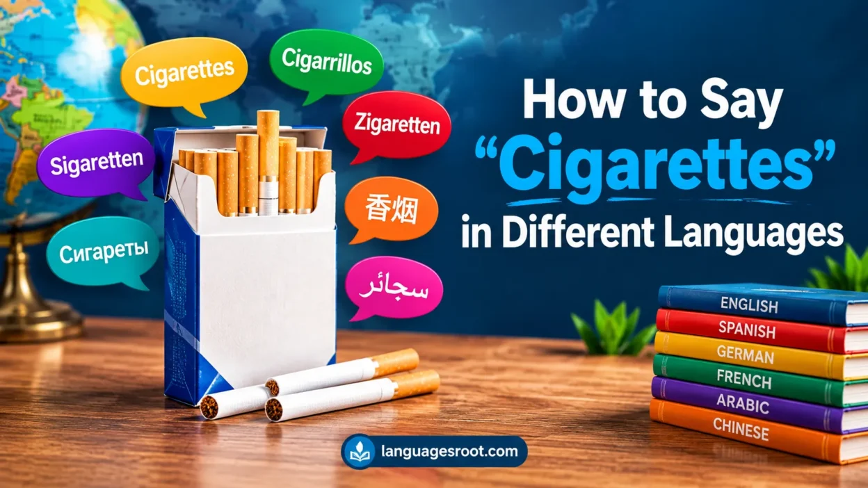 How to Say “Cigarettes” in Different Languages