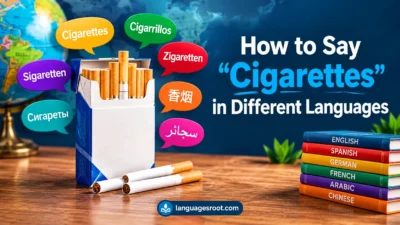 How to Say “Cigarettes” in Different Languages