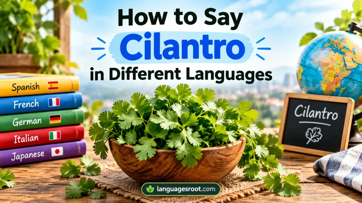 How to Say “Cilantro” in Different Languages