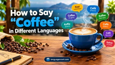 How to Say Coffee in Different Languages