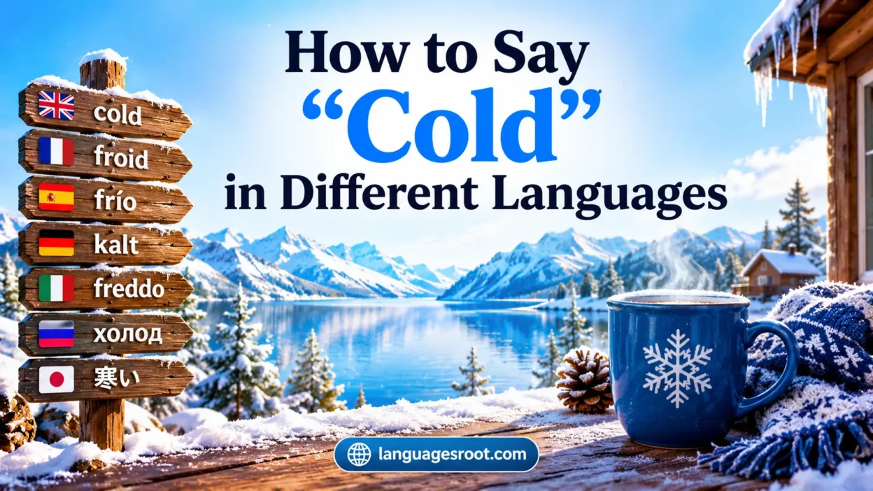 How to Say Cold in Different Languages