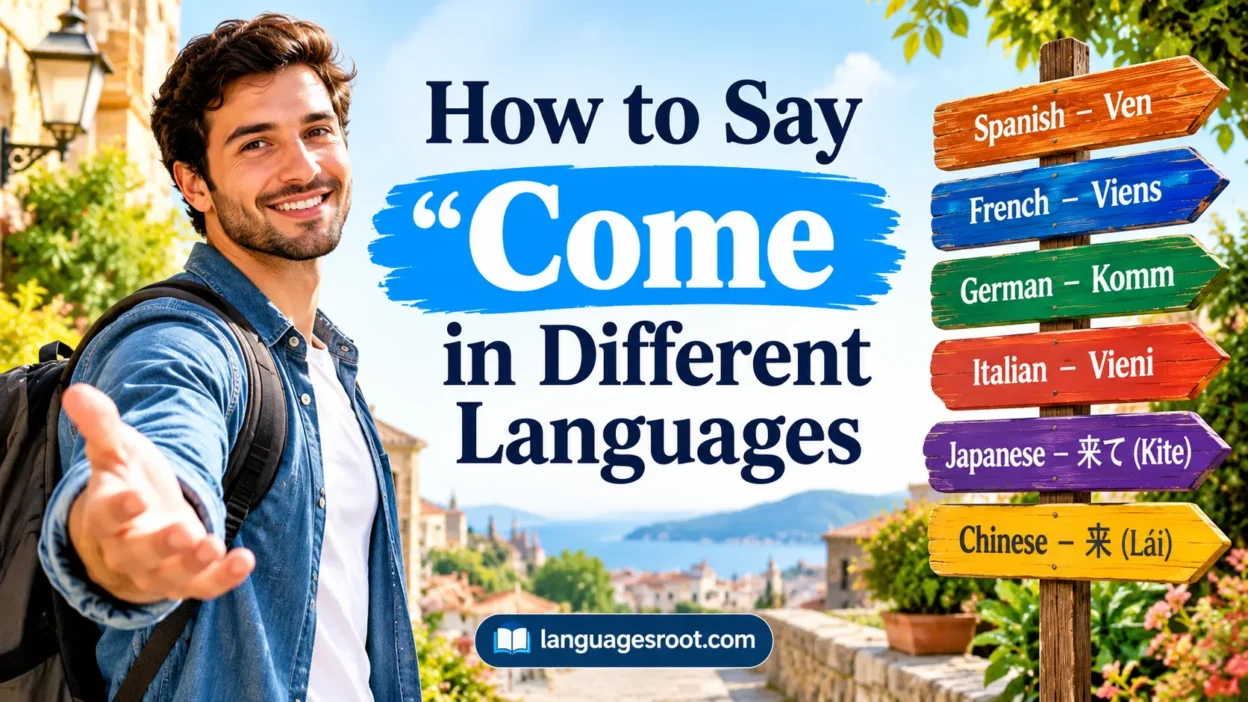 How to Say “Come” in Different Languages