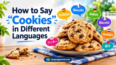 How to Say Cookies in Different Languages