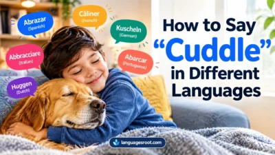 How to Say Cuddle in Different Languages