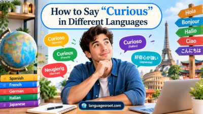 How to Say Curious in Different Languages