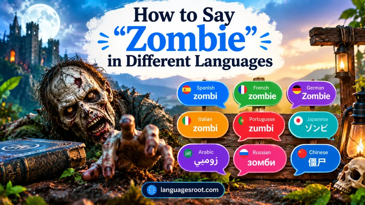 How to Say Zombie in Different Languages