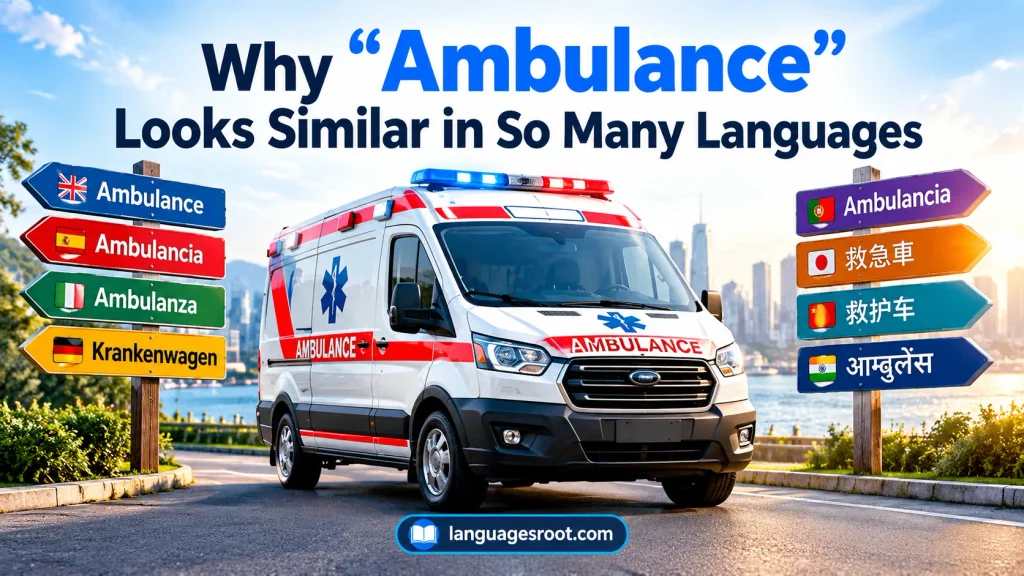 Why “Ambulance” Looks Similar in So Many Languages